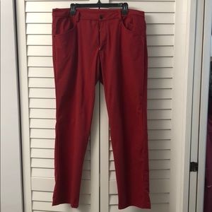 Lululemon ABC Red Pants